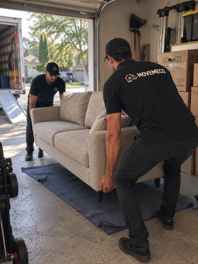Affordable Movers, assistance moving couches, dressers & more!