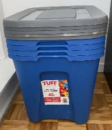 Negotiable Price Tuff Store 40L Storage Boxes