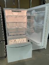 Réfrigérateur blanc 32'' congélateur au bas Kenmore - Photo 2