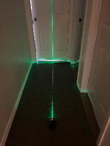 DEWALT DW08802CG-Ng Green Cross Line Laser - Photo 2