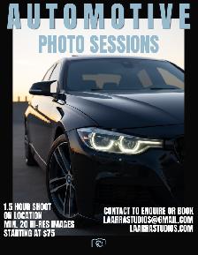 Automotive Photography Sessions