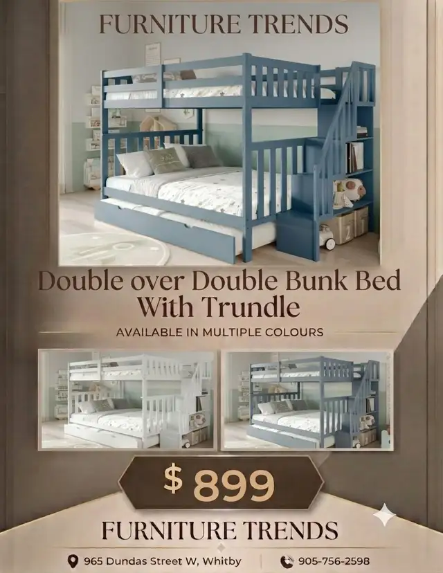 Back to School Bunk Bed Sale  Start From $279.99