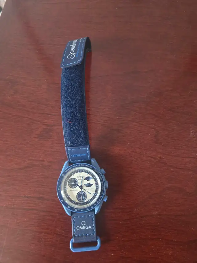OMEGA Swatch Super bluemoonphase LIMITED