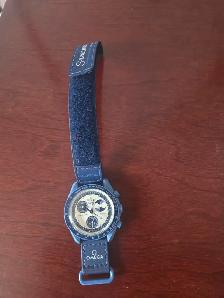 OMEGA Swatch Super bluemoonphase LIMITED