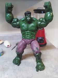 Disney Store Incredible Talking Hulk 15' Action Figure Works $20