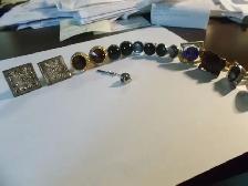 7 PAIRS OF GOLD AND MIXED CUFF LINKS NEW