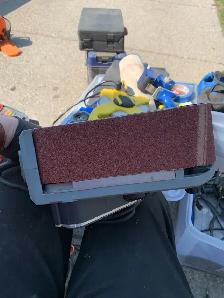 Mastercraft 6amp belt sander - Photo 4