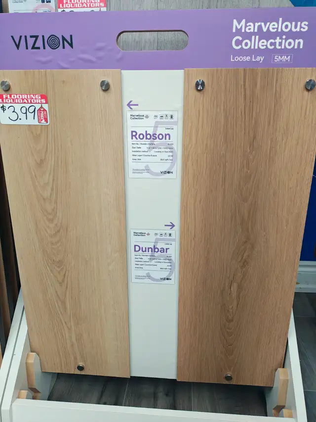 VIZION 5MM Loose Lay Vinyl Flooring