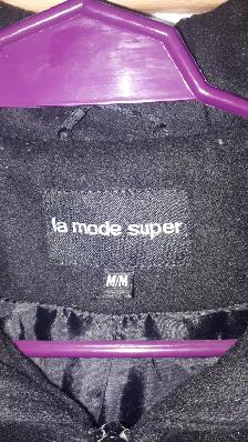 Manteau d'automne noir grandeur MEDIUM - Photo 2