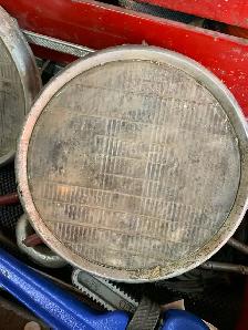 Original 1929 Chevrolet headlight covers - Photo 2