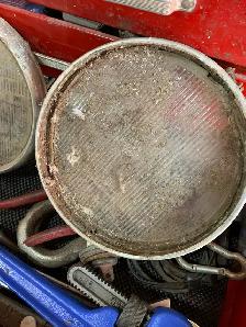 Original 1929 Chevrolet headlight covers - Photo 3