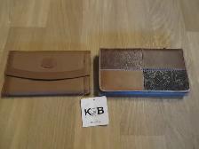 2 PORTEFEUILLES NEUF EN CUIR