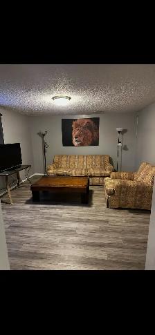Fully furnished 2 bedroom half duplex for rent (utilities incl)