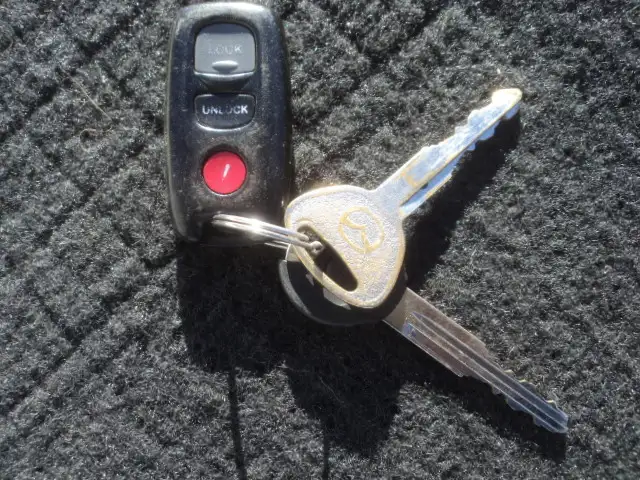 3 buttons keyless entry remote FOB for Mazda