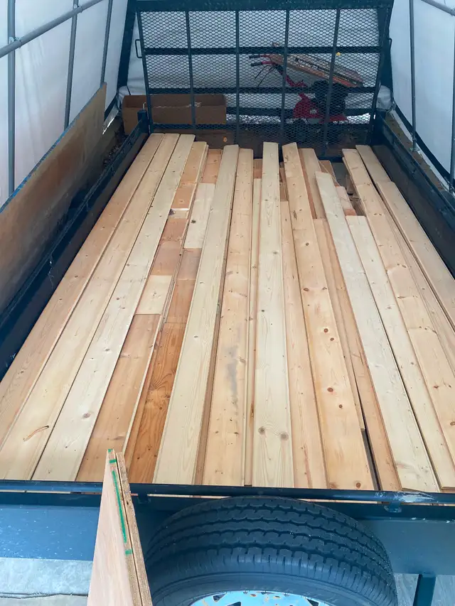 Pine tongue and groove