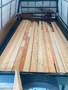 Pine tongue and groove