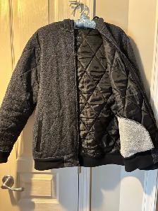 Men’s Quilted Hoodie - Size M - Photo 2