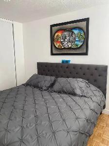 SLEEP COUNTRY king size bed$250 647-761-9155