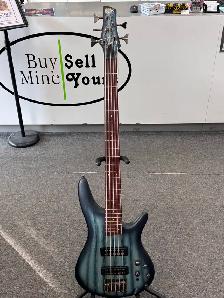 Ibanez SR305E 5 String Bass Guitar - Metallic Silver Sunburst