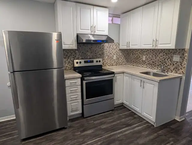 2 bedroom basement apartment