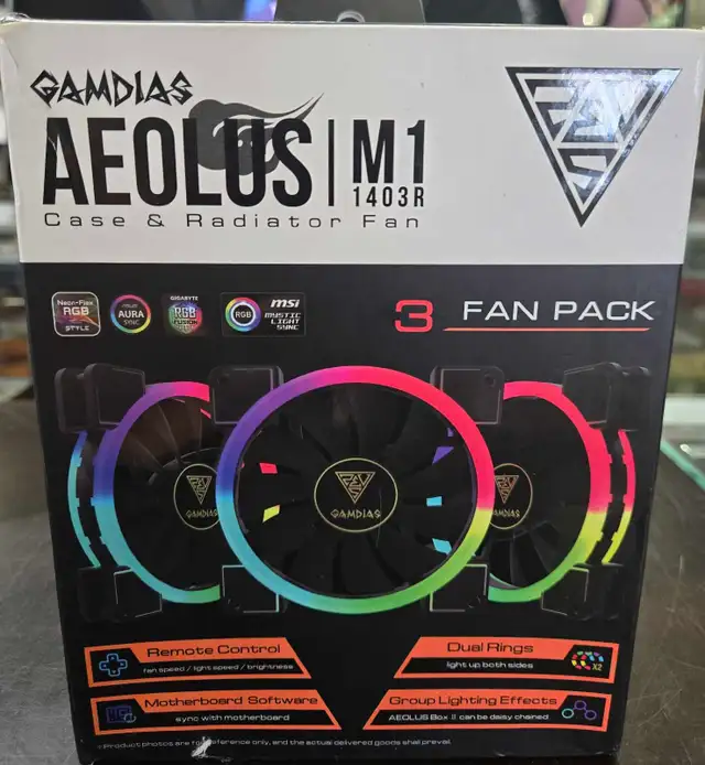 GAMDIAS AEOLUS M1 RADIATOR FAN