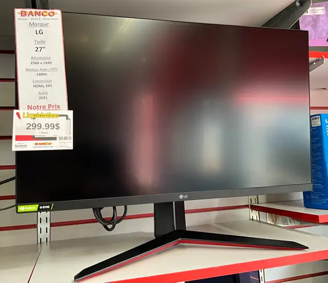 Moniteur Gaming
