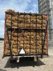 small straw square bales - Photo 3