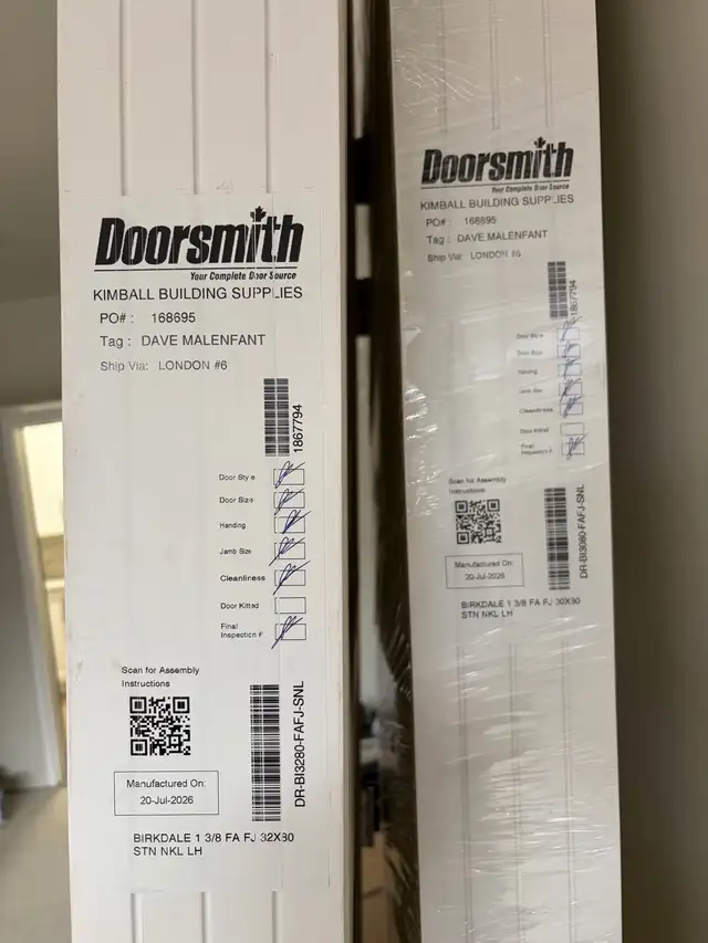 Interior Doors 30" and 32"