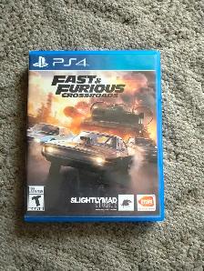 pS4 game fast and furious crossroads