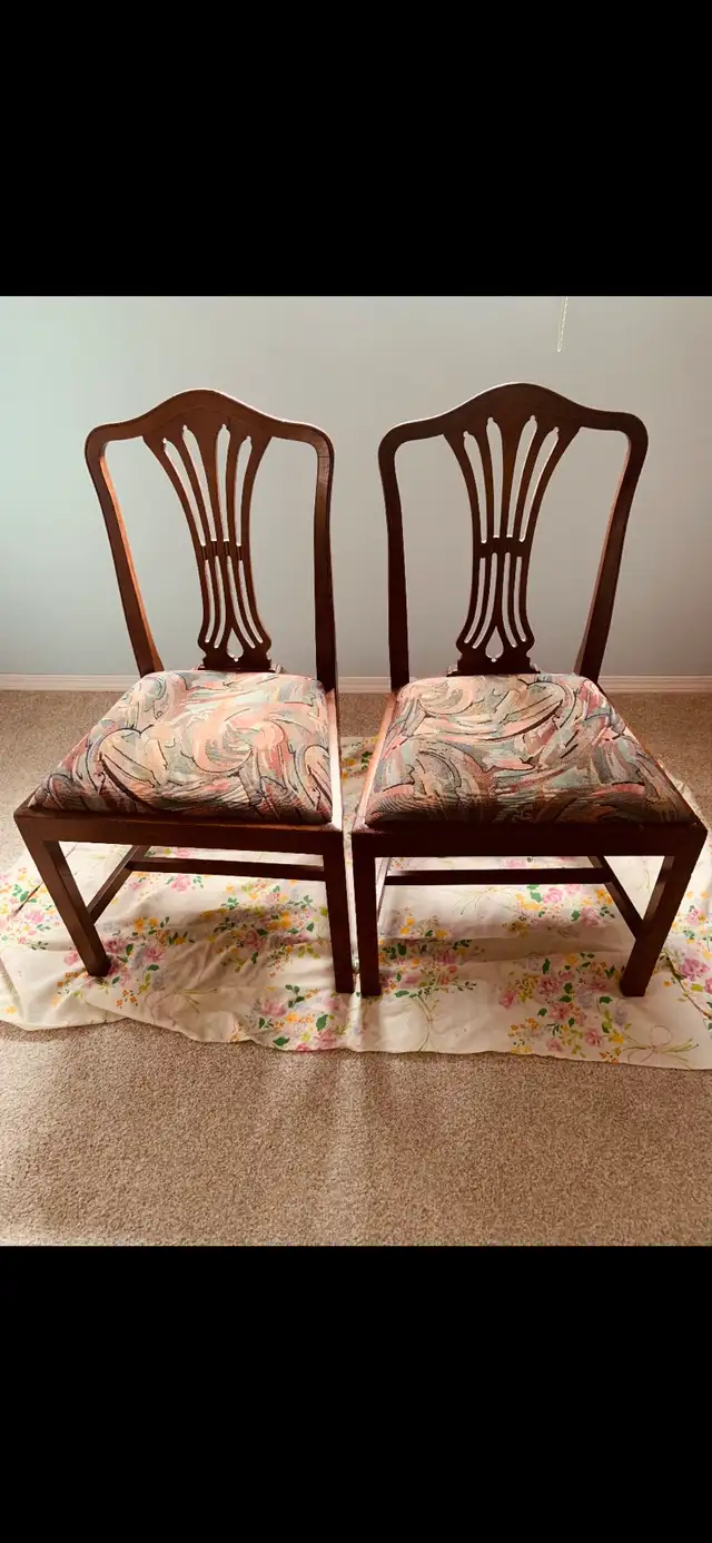 Antique Dinning chairs