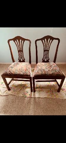 Antique Dinning chairs