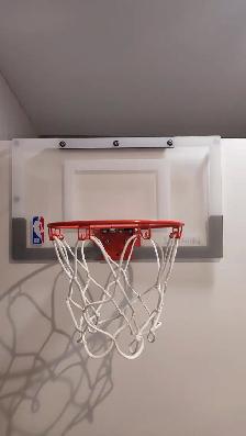 Spalding NBA Slam Jam Over-The-Door Mini Basketball Hoop