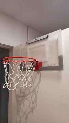 Spalding NBA Slam Jam Over-The-Door Mini Basketball Hoop - Photo 2