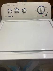 Amana Washing Machine and GE Dryer Set - Photo 2