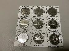 Sets of Canadian specialty coins for sale.