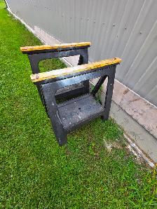 Storehorse Folding Saw Horse Plastic With Lower/Bottom Shelving - Photo 6