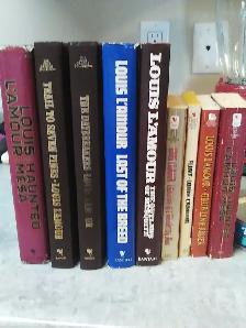 Lot of 9 Louis Lamour Novels Take them all for $15 - Photo 6