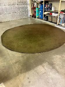 10 ft round rug