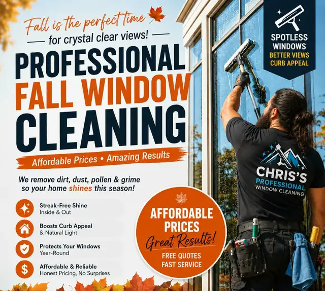 Affordable Professional Window Cleaning! FREE QUOTES!
