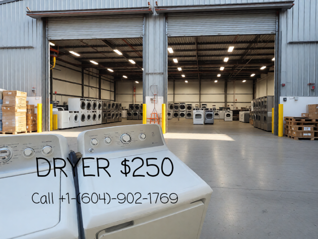 ✨Free Delivery Dryer G.E Series Front Load 27' White Stainless