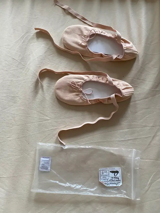 Sansha Ballet Shoes, Stretch Canvas, Light Pink 10$