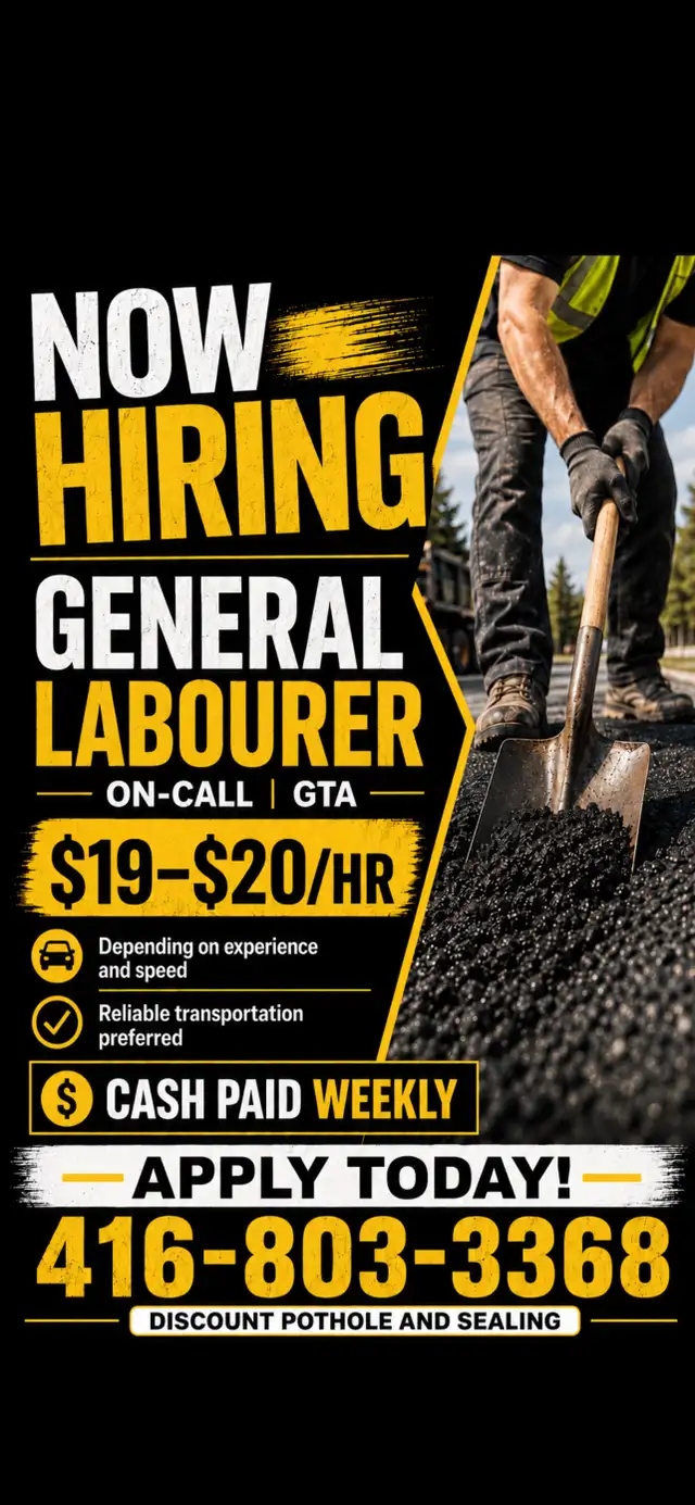 Part-time general labour