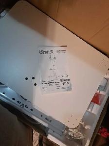 Mobile TV Stand DTF4001WHT - Photo 3