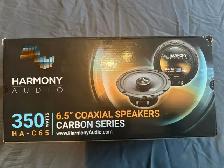 Harmony Audio - HA-C65 - 2 Rear Deck Speakers (NEW)