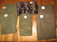 TISSU/MATERIEL BRUN 5 CHOIX