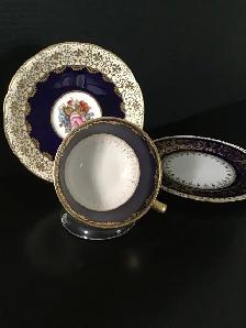 2- Antique Ansley tea cups saucer and plate $35.00 each set - Photo 5
