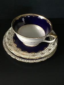 2- Antique Ansley tea cups saucer and plate $35.00 each set - Photo 6