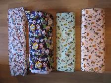 TISSU/MATERIEL MOTIF POUR ENFANT 4 CHOIX