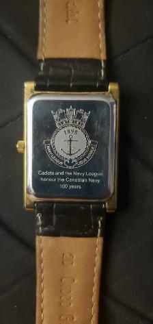 Navy Watch 24k gold plating - Photo 3