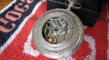 1880's DOUBLE DIAL CHRONOGRAPH POCKET WATCH SINGLE BUTTON - Photo 6